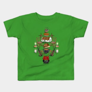 Cozy Irish Cottage of Ireland Past Kids T-Shirt